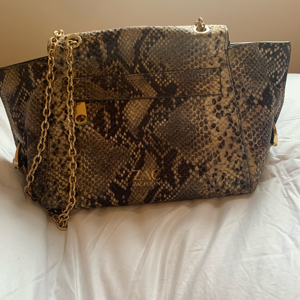 Zac Posen Small Eartha In Python - image 3